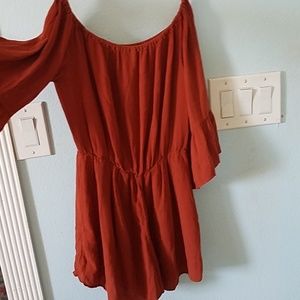 OFF THE SHOULDER ROMPER